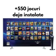 +550 jocuri deja instalate